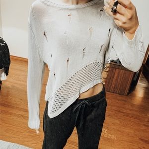 🌟Distressed Sweater